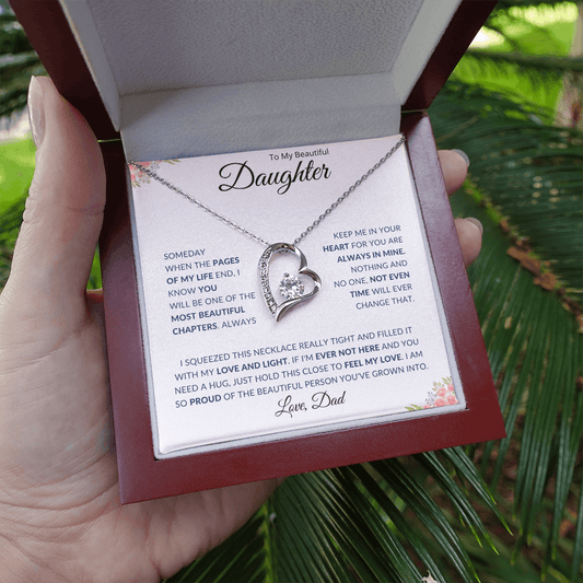 To My Beautiful Daughter | You are Forever in My Heart | Love Dad - ALL4THEGIFTOFIT