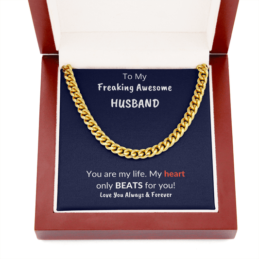 To My Freaking Awesome HUSBAND | Love You Always & Forever - ALL4THEGIFTOFIT