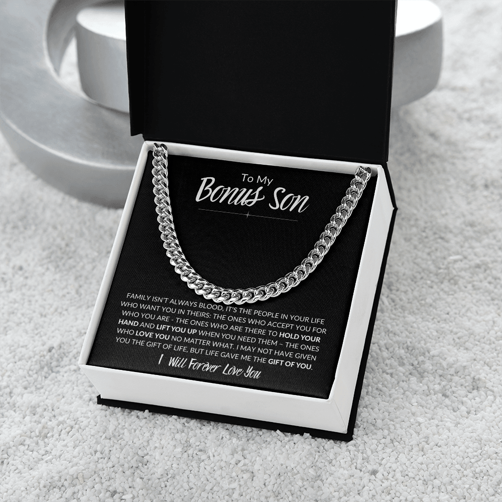 To My Bonus Son | Life Gave Me The Gift Of You - ALL4THEGIFTOFIT