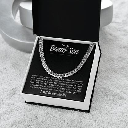 To My Bonus Son | Life Gave Me The Gift Of You - ALL4THEGIFTOFIT