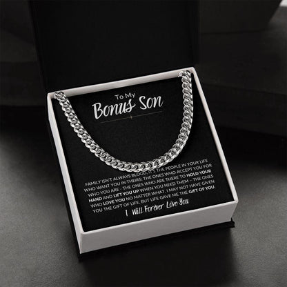 To My Bonus Son | Life Gave Me The Gift Of You - ALL4THEGIFTOFIT