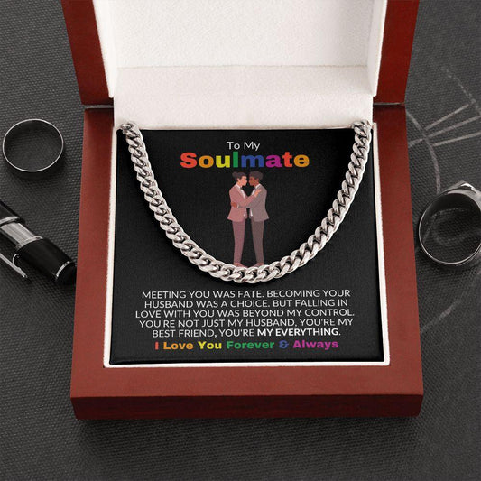 To My Soulmate | You're My Everything - Gift for Husband, Fiancé, My Man, Boyfriend - ALL4THEGIFTOFIT