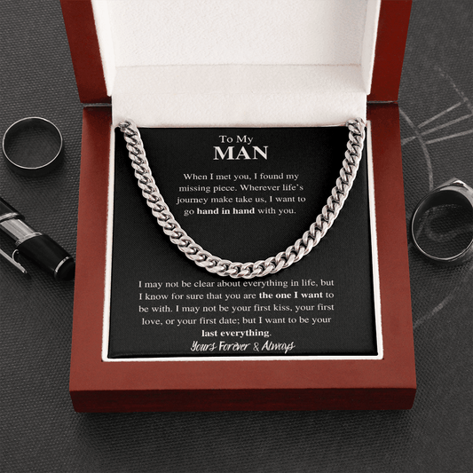 To My Man | I Want To Be Your Last Everything | Yours Forever & Always - ALL4THEGIFTOFIT