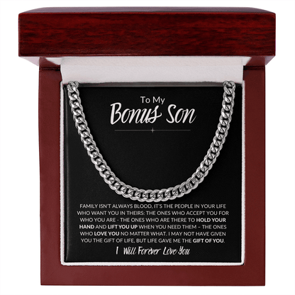 To My Bonus Son | Life Gave Me The Gift Of You - ALL4THEGIFTOFIT