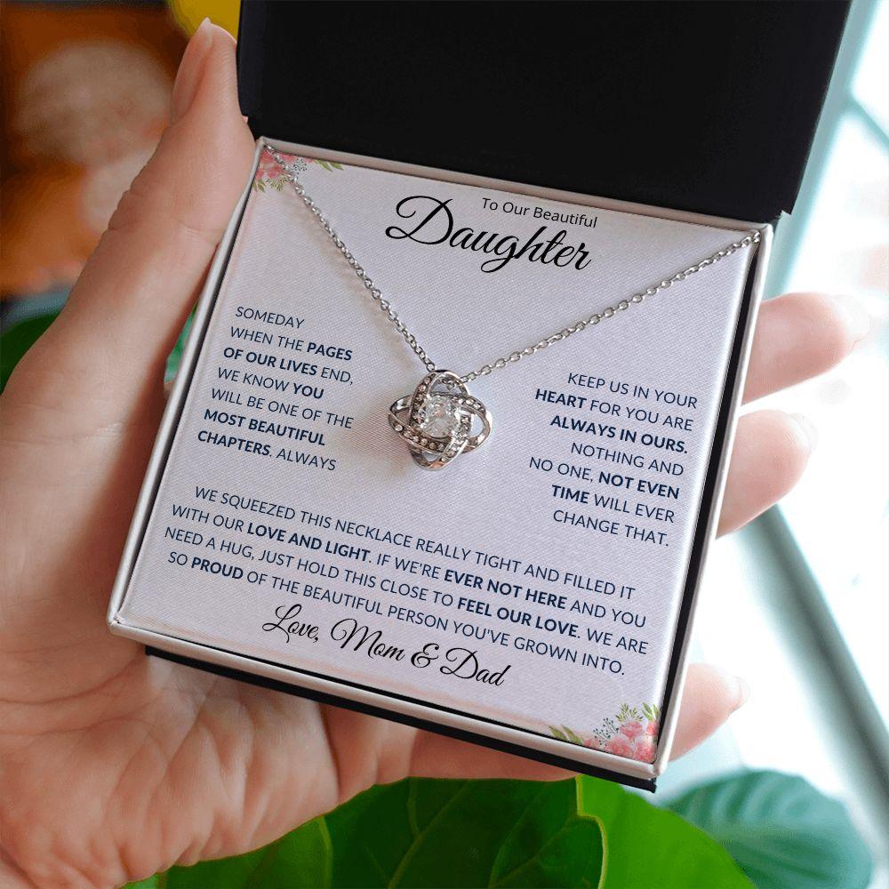 To Our Daughter | One Of Our Most Beautiful Chapters | Love Mom & Dad - ALL4THEGIFTOFIT