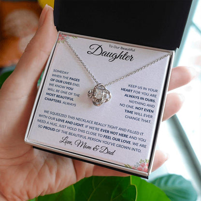 To Our Daughter | One Of Our Most Beautiful Chapters | Love Mom & Dad - ALL4THEGIFTOFIT