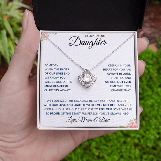 To Our Daughter | One Of Our Most Beautiful Chapters | Love Mom & Dad - ALL4THEGIFTOFIT