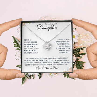 To Our Daughter | One Of Our Most Beautiful Chapters | Love Mom & Dad - ALL4THEGIFTOFIT