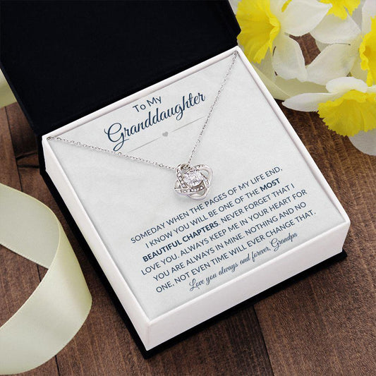 To My Granddaughter | Love You Always & Forever, Grandpa - ALL4THEGIFTOFIT