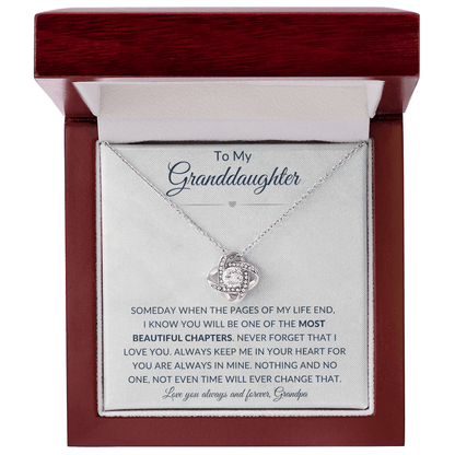 To My Granddaughter | Love You Always & Forever, Grandpa - ALL4THEGIFTOFIT