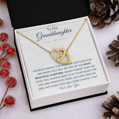 To Our Granddaughter | You Are Always In Our Hearts - ALL4THEGIFTOFIT