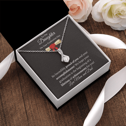 To Our Daughter On Your Graduation Day | Love Mom & Dad - ALL4THEGIFTOFIT