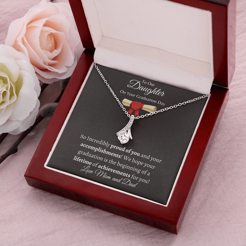 To Our Daughter On Your Graduation Day | Love Mom & Dad - ALL4THEGIFTOFIT