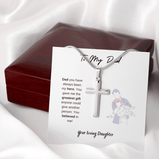 To My Dad | You Believed In Me | Your Loving Daughter - ALL4THEGIFTOFIT