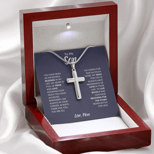 To My Son | Continue Reaching for the Stars - ALL4THEGIFTOFIT